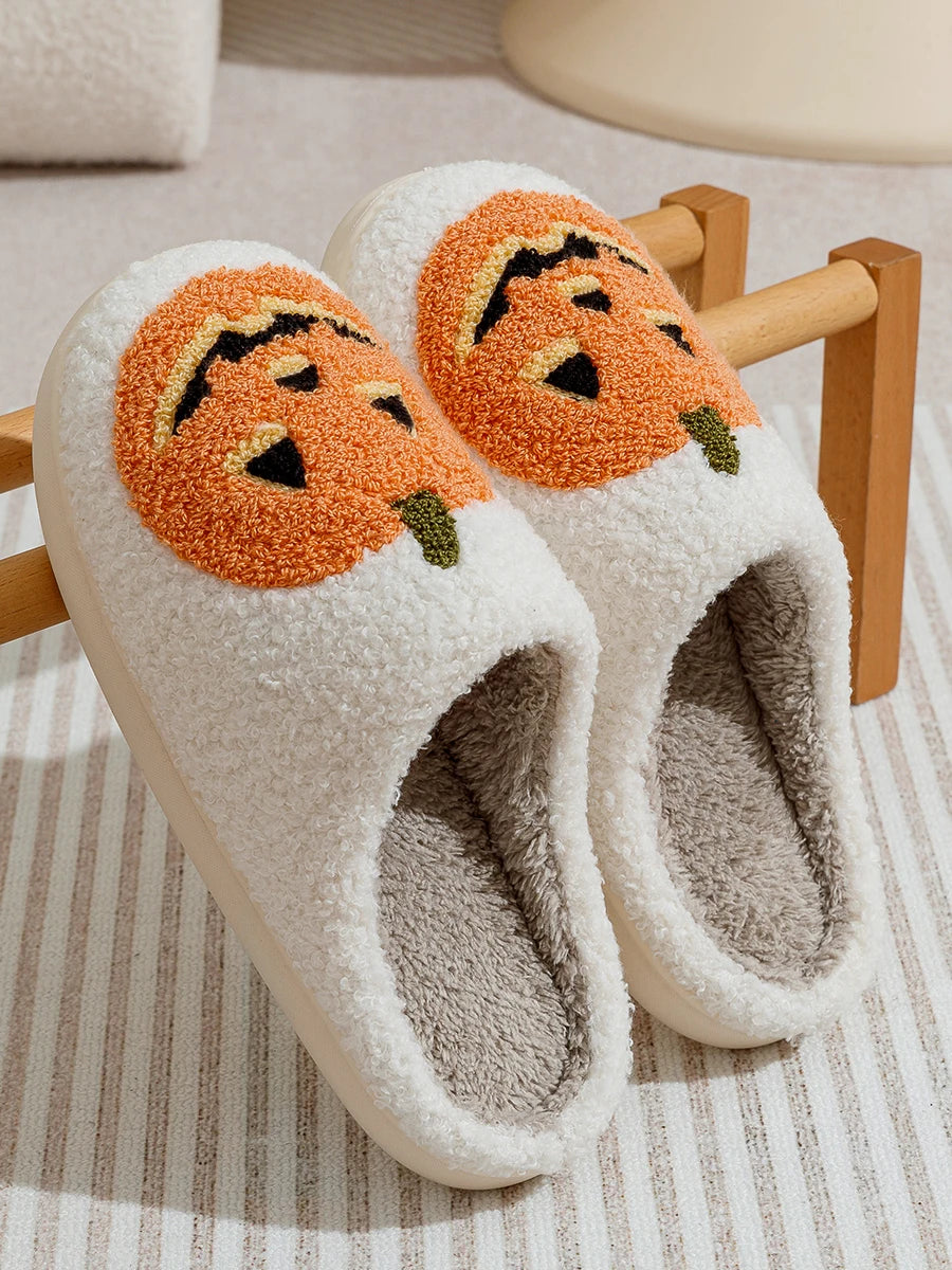 Pumpkin Slipper Pumps