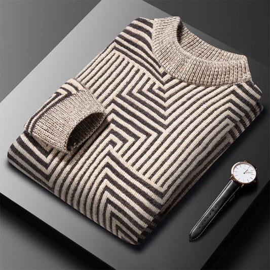 Jericho Geometric Sweater