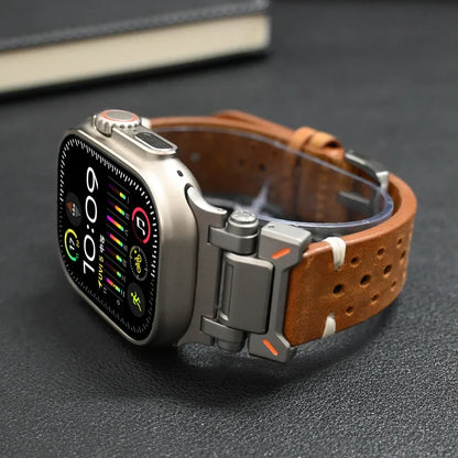 Jase Roy - Genuine Leather Apple Watch Band