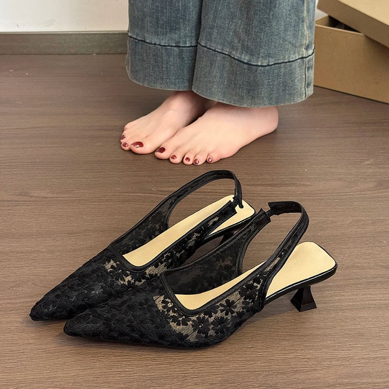 Millie May Floral Heels
