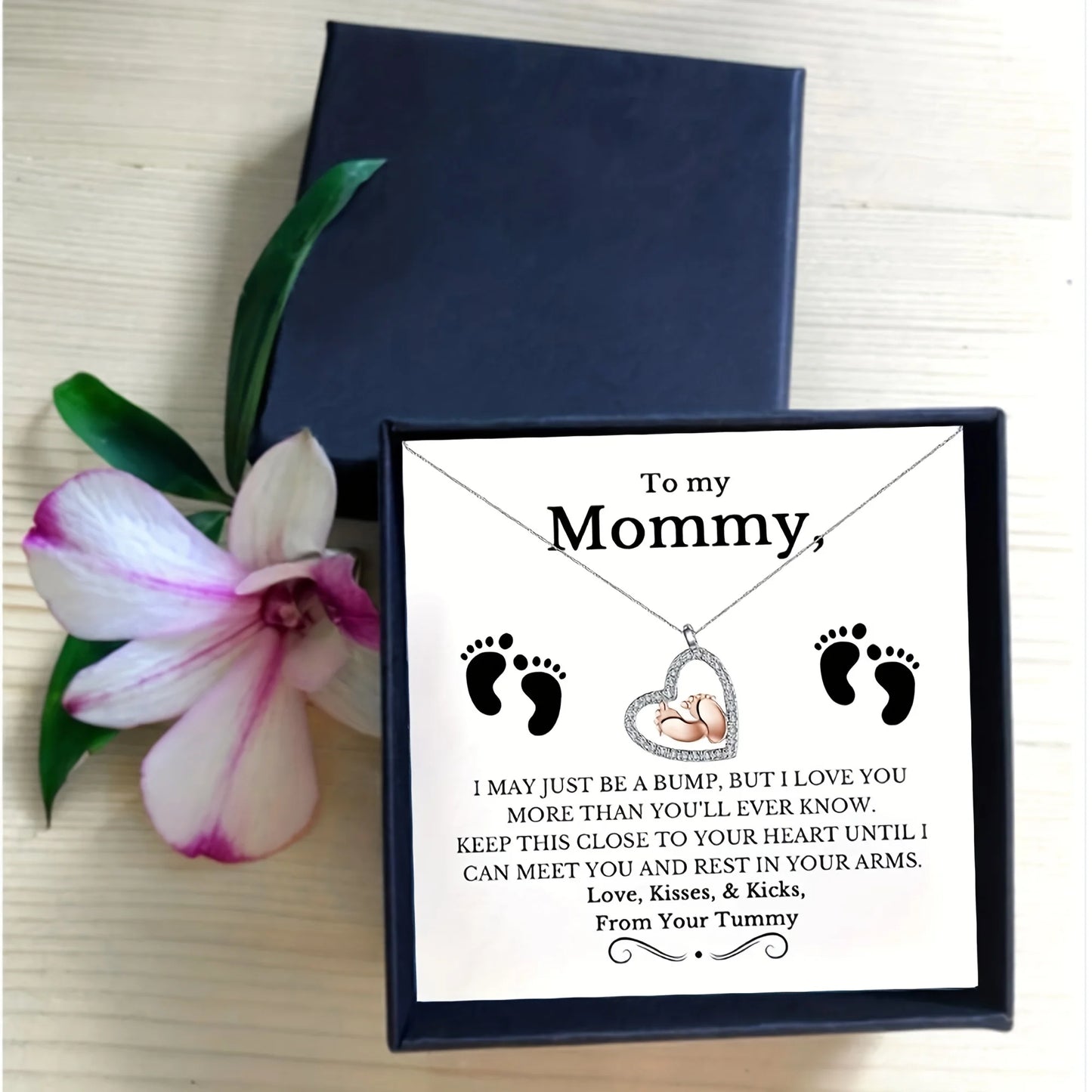 Mother's Day "To Be Mommy" Necklace