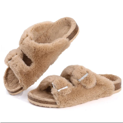 South-David Furry Slippers