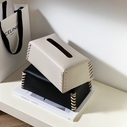 Avence Pure™ Leather Tissue Box