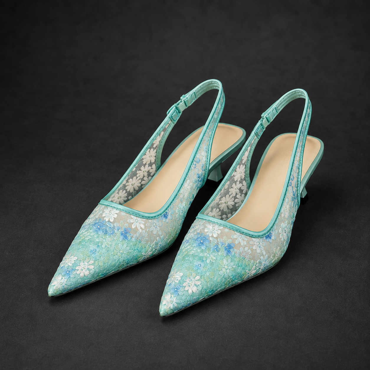 Millie May Floral Heels
