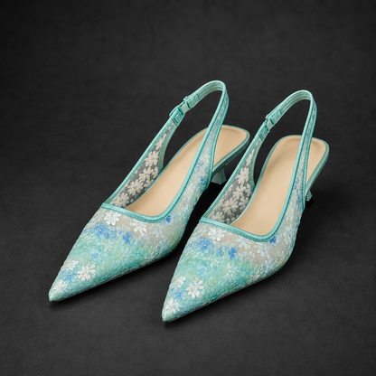 Millie May Floral Heels