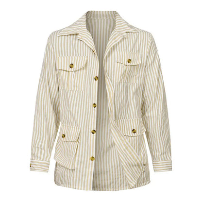 Carlson Striped Casual Blazer