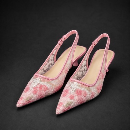 Millie May Floral Heels