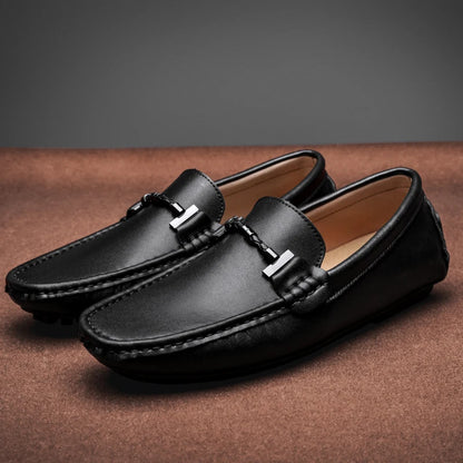 Vince Merino Leather Loafers