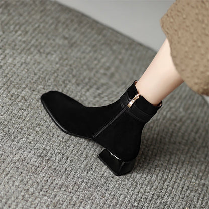 Karma Pentagon Buckle Boot