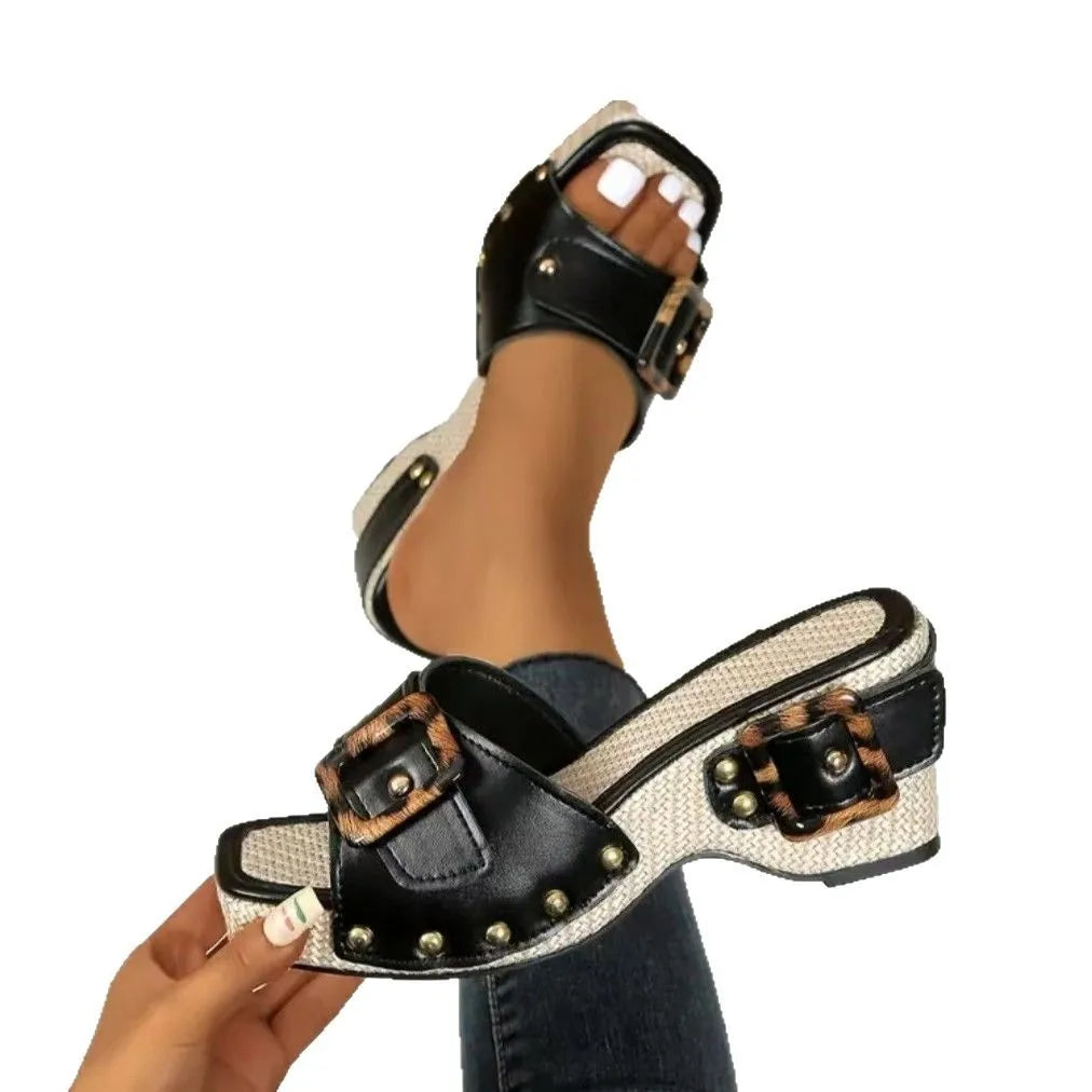 Mileena Buckle Slide Ons