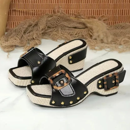 Mileena Buckle Slide Ons