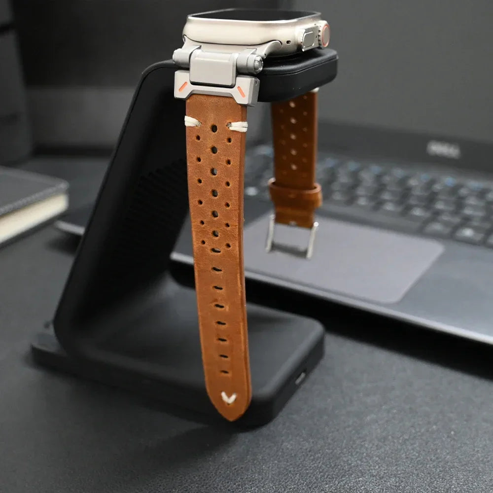 Jase Roy - Genuine Leather Apple Watch Band