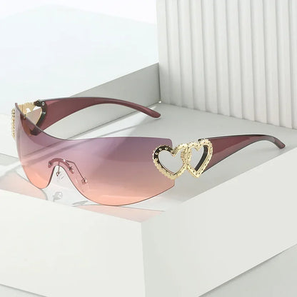 Lovel Shimmer-Heart Shades