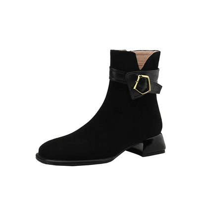 Karma Pentagon Buckle Boot