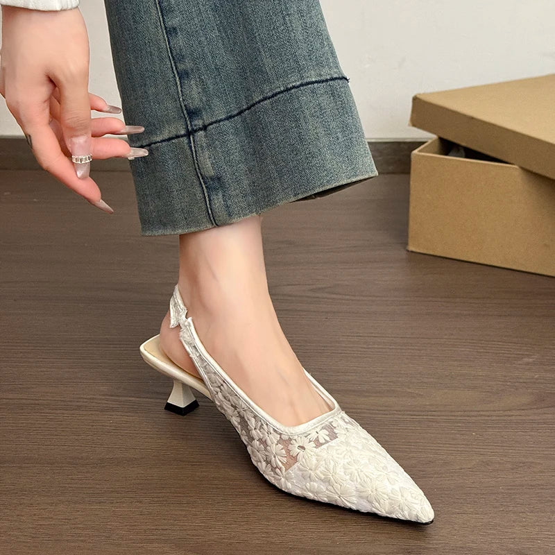 Millie May Floral Heels