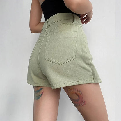 Mileena Retro Denim Skirt