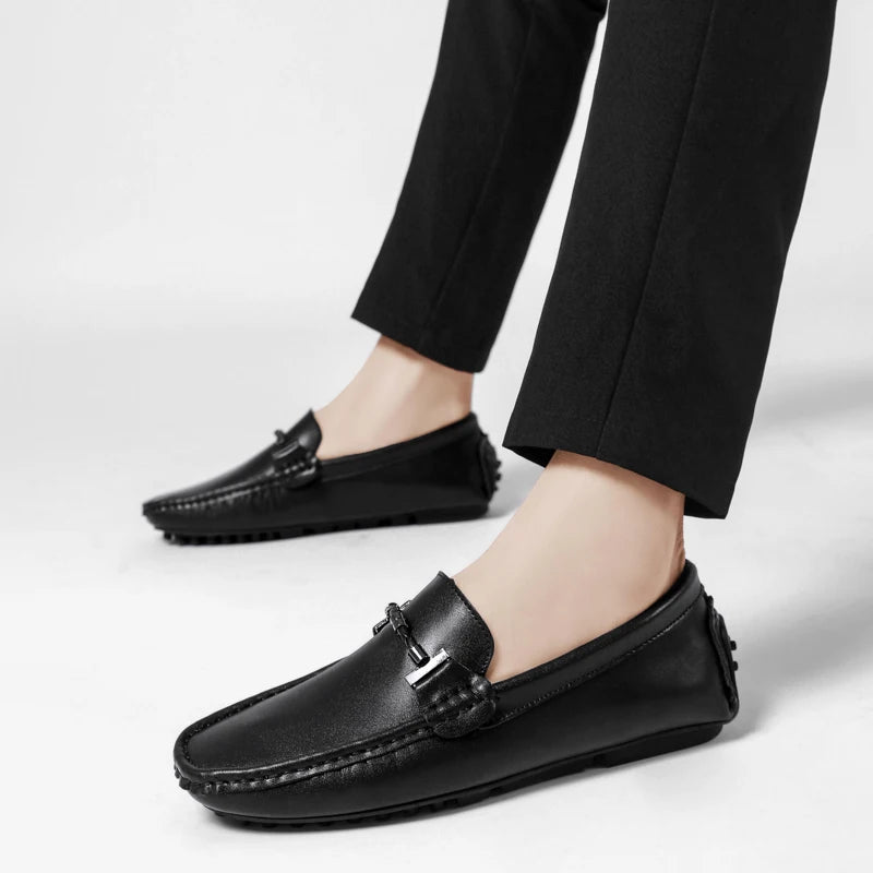 Vince Merino Leather Loafers