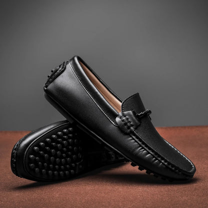 Vince Merino Leather Loafers