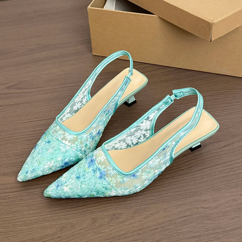 Millie May Floral Heels