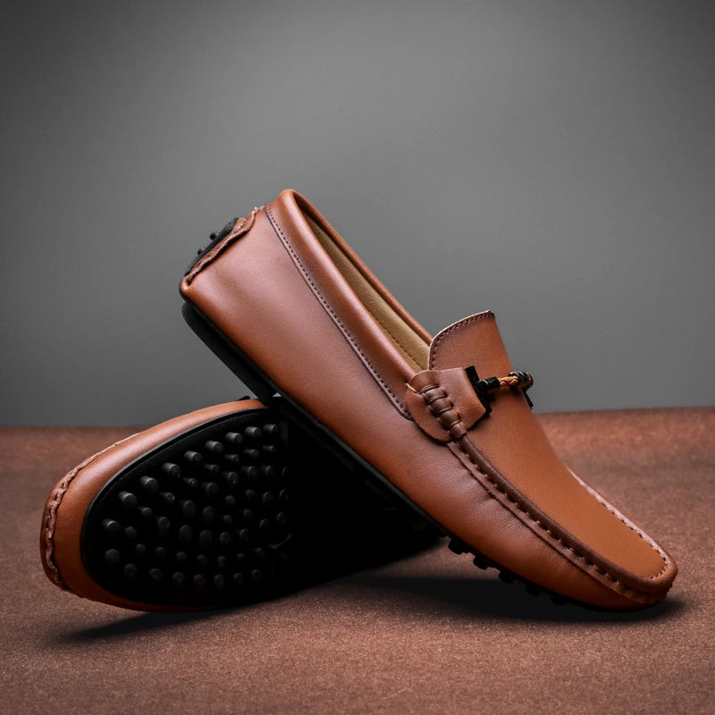 Vince Merino Leather Loafers