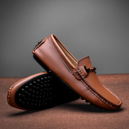 Vince Merino Leather Loafers