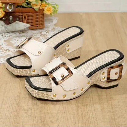 Mileena Buckle Slide Ons