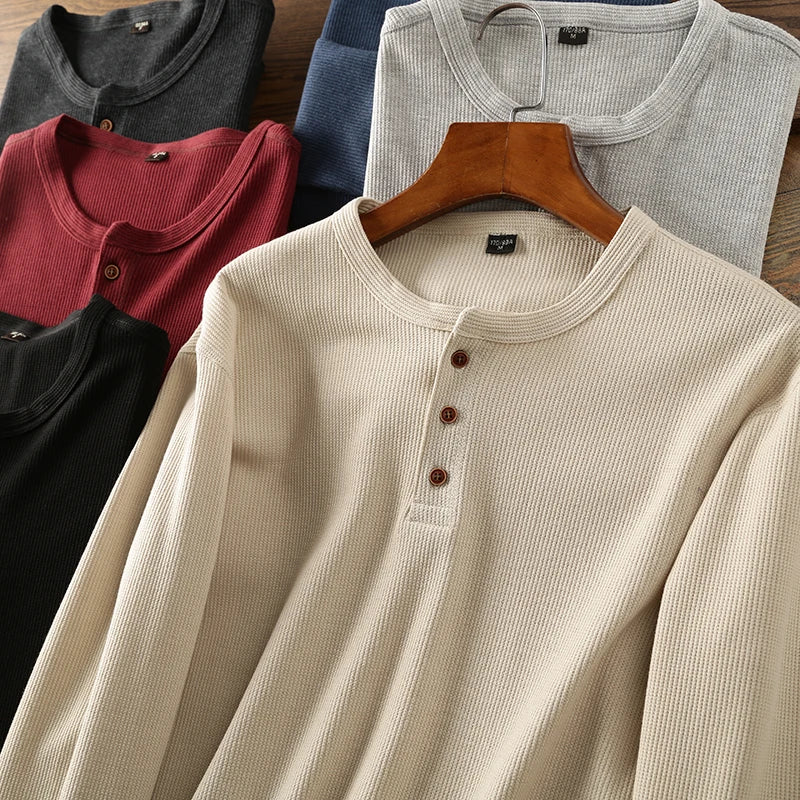 Continental Henley Long Sleeve