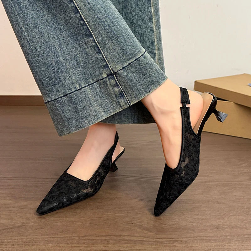 Millie May Floral Heels