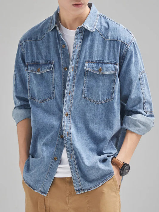 Huntington Lightweight Denim Buttondown