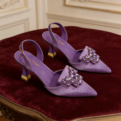 Claudia Gem Kitten Heels