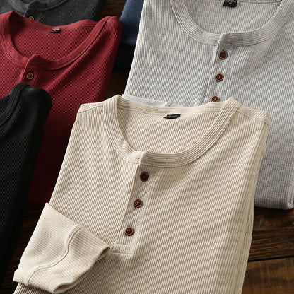 Continental Henley Long Sleeve