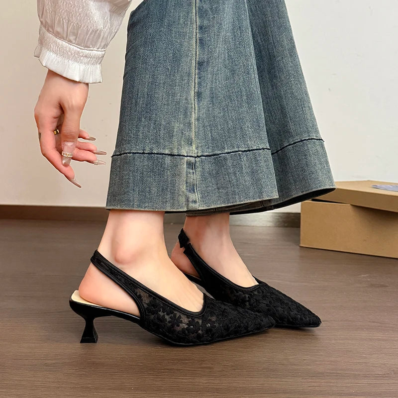 Millie May Floral Heels