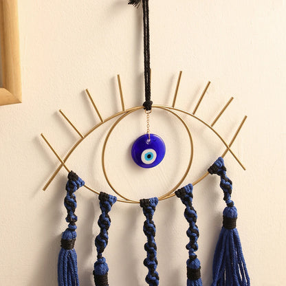 Evil Eye Macrame Dream Catcher