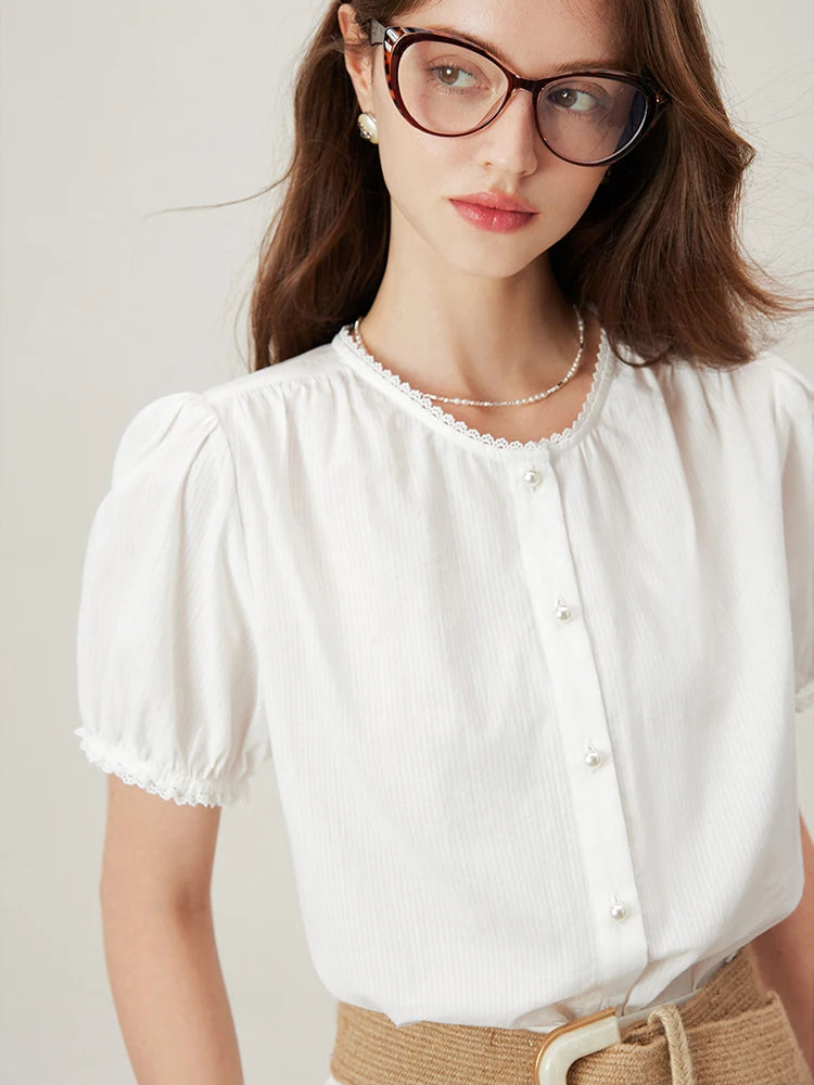 Kennedy Puff Blouse