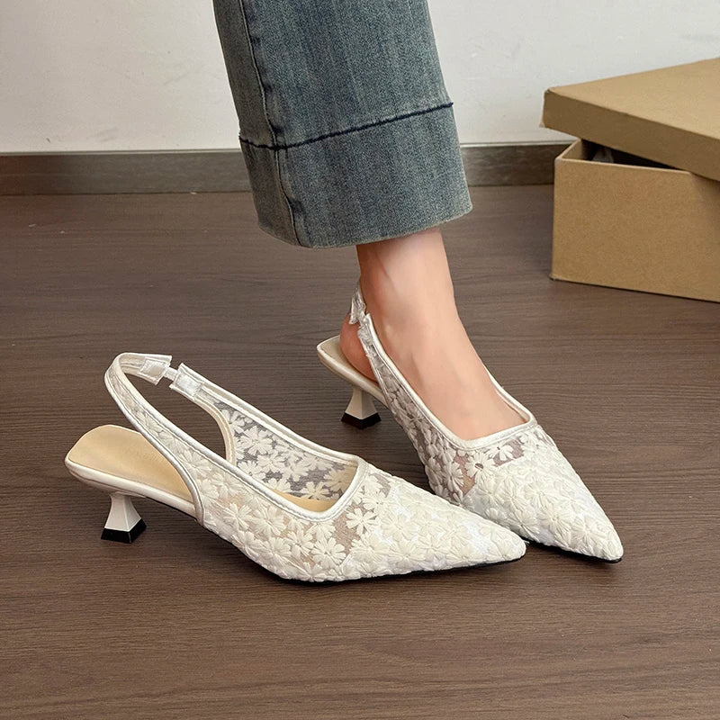 Millie May Floral Heels