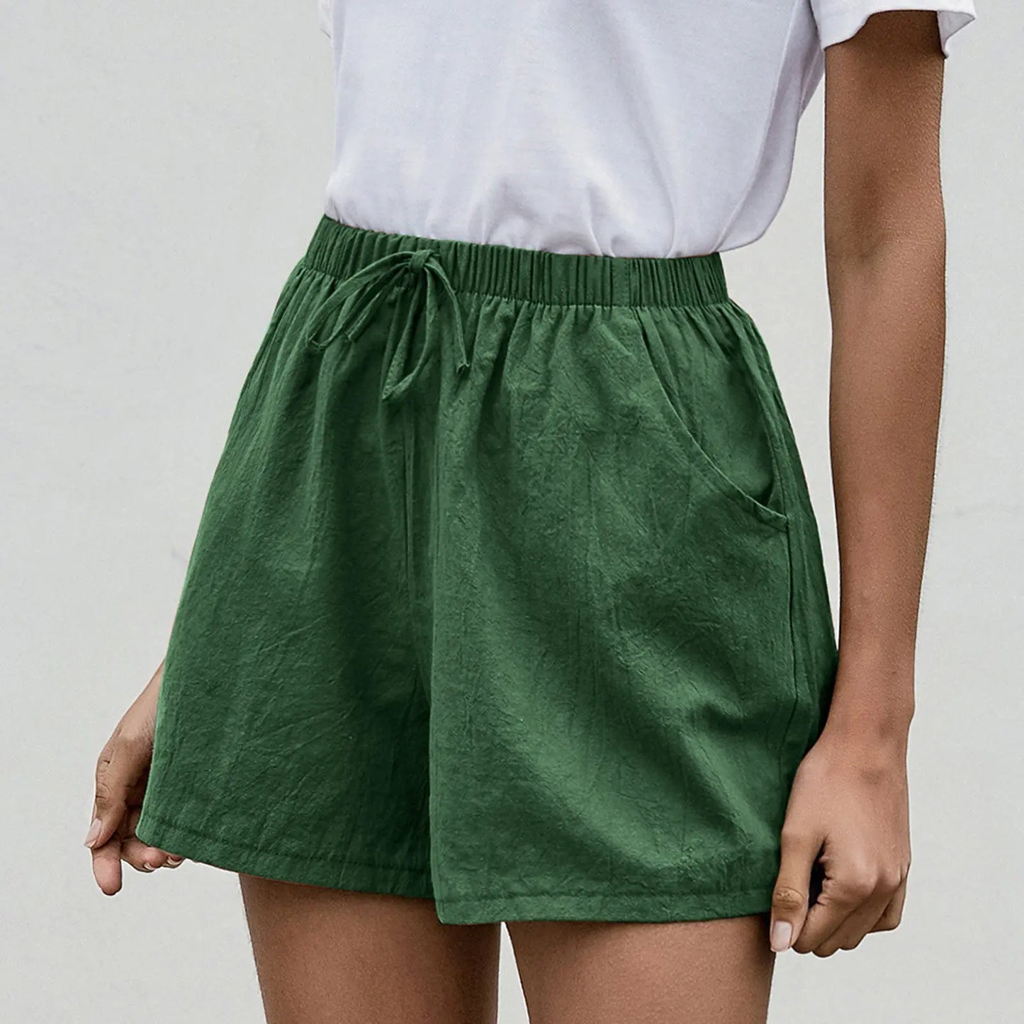 Riley Linen Easy Shorts