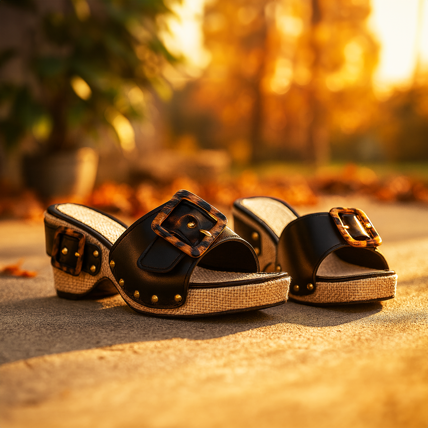 Mileena Buckle Slide Ons