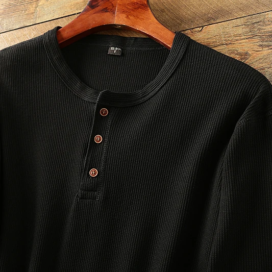 Continental Henley Long Sleeve