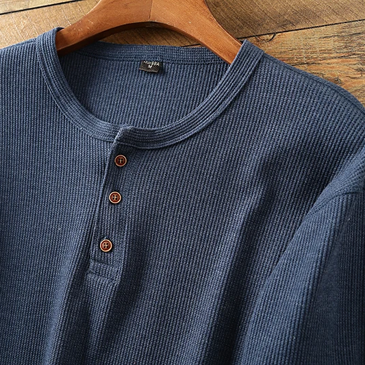 Continental Henley Long Sleeve