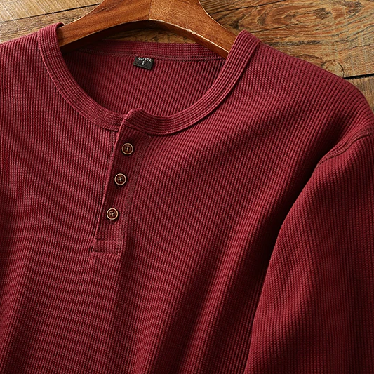 Continental Henley Long Sleeve