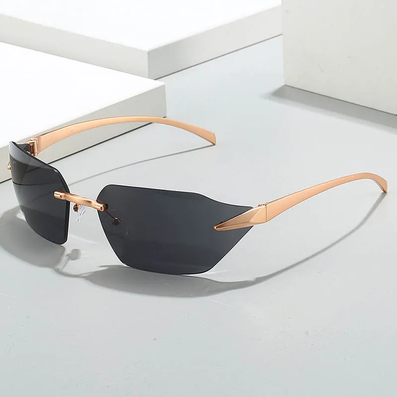 Viper Retro Rimless Shades