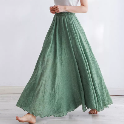 Debbie Linen Maxi Skirt