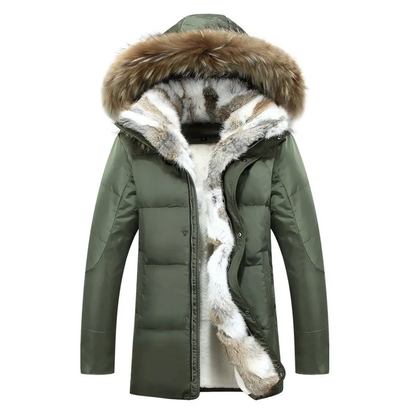 Alaskan Wolf Duck Down Jacket
